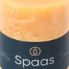 Spaas stompkaars Essential collection beige 35 uur D 7 H 9,5 cm