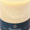 Spaas stompkaars Essential collection crème 95 uur D 10 H 13 cm