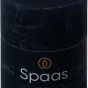 Spaas stompkaars Essential collection blauw 35 uur D 7 H 9,5 cm