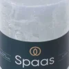 Spaas stompkaars Essential collection lichtblauw 35 uur D 7 H 9,5 cm