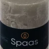 Spaas stompkaars Essential collection grijs 35 uur D 7 H 9,5 cm