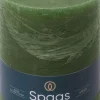 Spaas stompkaars Essential collection groen 95 uur D 10 H 13 cm