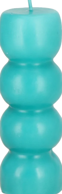 Stompkaars Artistic form blauw 35 uur D 5,5 H 16 cm
