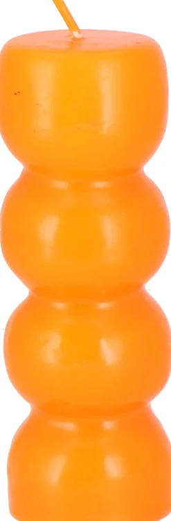 Stompkaars Artistic form feloranje 35 uur D 5,5 H 16 cm