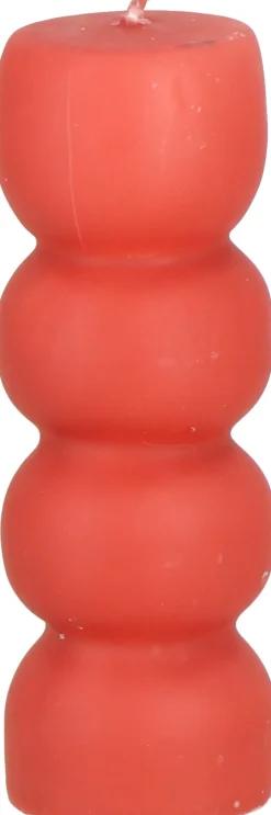 Stompkaars Artistic form oranje 35 uur D 5,5 H 16 cm