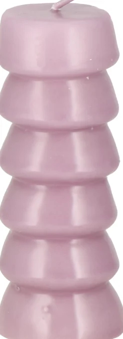 Stompkaars Artistic paars 35 uur D 6 H 17 cm
