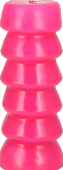 Stompkaars Artistic roze 35 uur D 6 H 17 cm