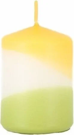 Stompkaars Duo Dip geel / groen 45 uur D 7 H 10 cm