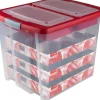 Sunware Nesta kerstballen opbergbox en trays voor 48 kerstballen 48 x 36,5 x 36,5 cm
