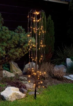Treurwilg met LED verlichting 1,3 m warm wit