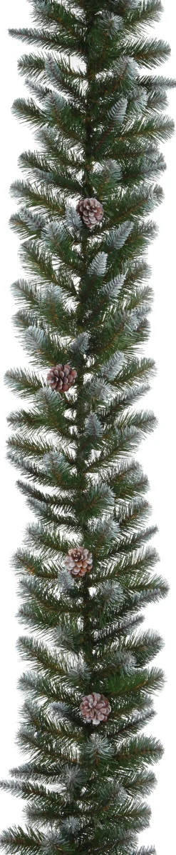 Triumph Tree guirlande Empress besneeuwd met dennenappels 180 cm