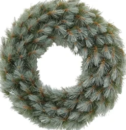 Triumph Tree kerstkrans Wyoming blauw D 60 H 10 cm