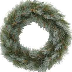 Triumph Tree kerstkrans Wyoming blauw D 45 H 10 cm