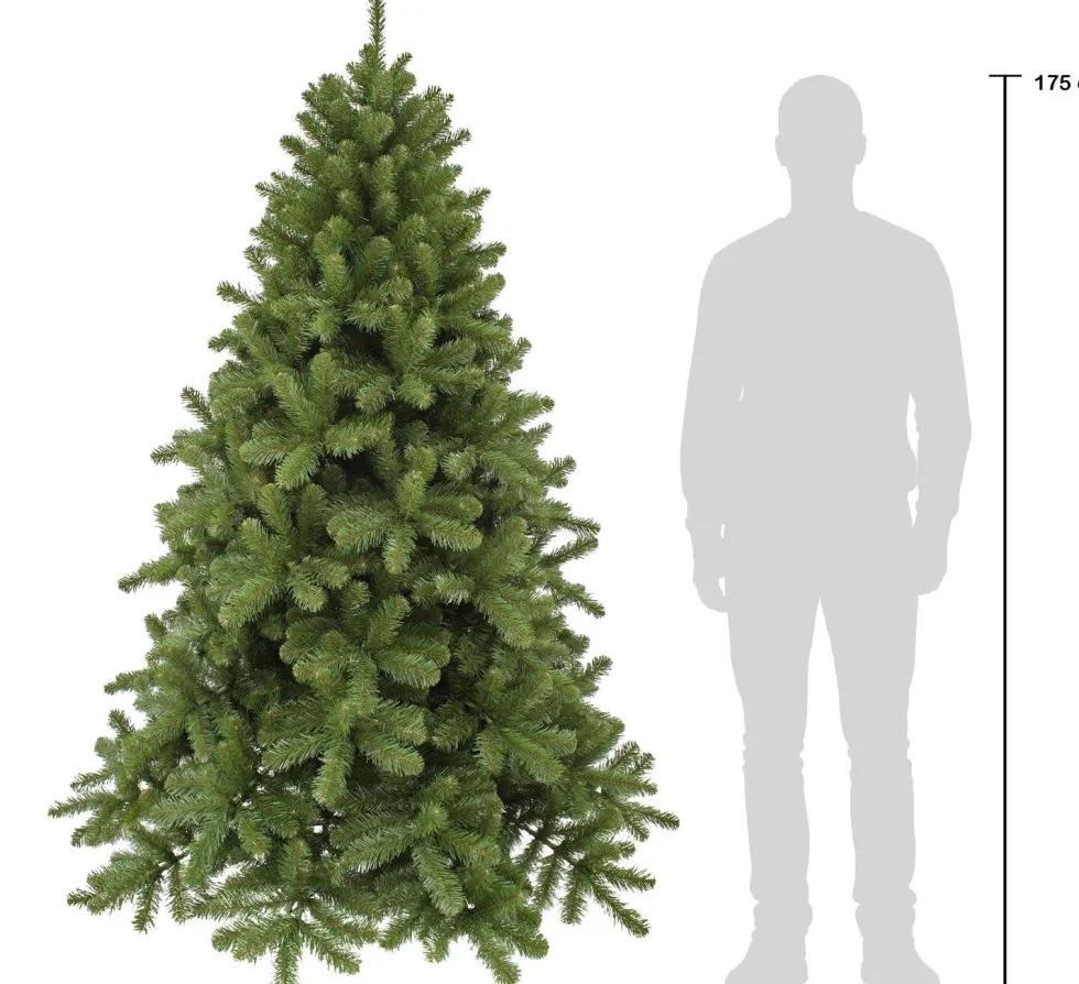 Triumph Tree kunstkerstboom Jewel met 160 lampjes warm wit D 116 H 185 cm