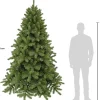Triumph Tree kunstkerstboom Jewel met 304 lampjes warm wit D 141 H 230 cm