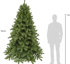 Triumph Tree kunstkerstboom Jewel met 304 lampjes warm wit D 141 H 230 cm