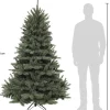 Triumph Tree kunstkerstboom Romagne blauw met 224 lampjes warm wit D 130 H 185 cm