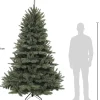 Triumph Tree kunstkerstboom Romagne blauw met 400 lampjes warm wit D 157 H 230 cm