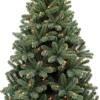 Triumph Tree kunstkerstboom Jewel blauw met 232 lampjes warm wit D 135 H 215 cm