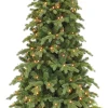 Triumph Tree kunstkerstboom Sherwood met 592 lampjes warm wit D 145 H 305 cm