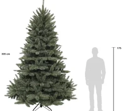 Triumph Tree kunstkerstboom Romagne blauw DS 188 H 305 cm