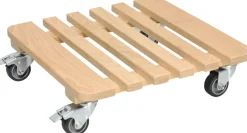 Trolley Buche 38 x 38 x 9,8 cm naturel
