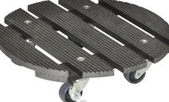Trolley WPC antraciet D 29 H 7,2 cm