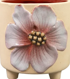 TS bloempot Aisha rood D 15 H 14 cm