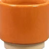 TS bloempot Annika oranje D 7 H 6 cm