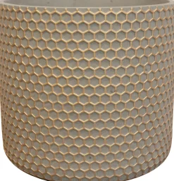TS bloempot Bernt goud D 11 H 11 cm