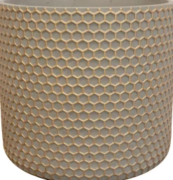 TS bloempot Bernt goud D 9 H 8 cm