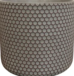 TS bloempot Bernt zwart D 9 H 8 cm