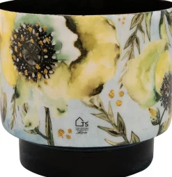 TS bloempot Camelia blauw D 15 H 14 cm
