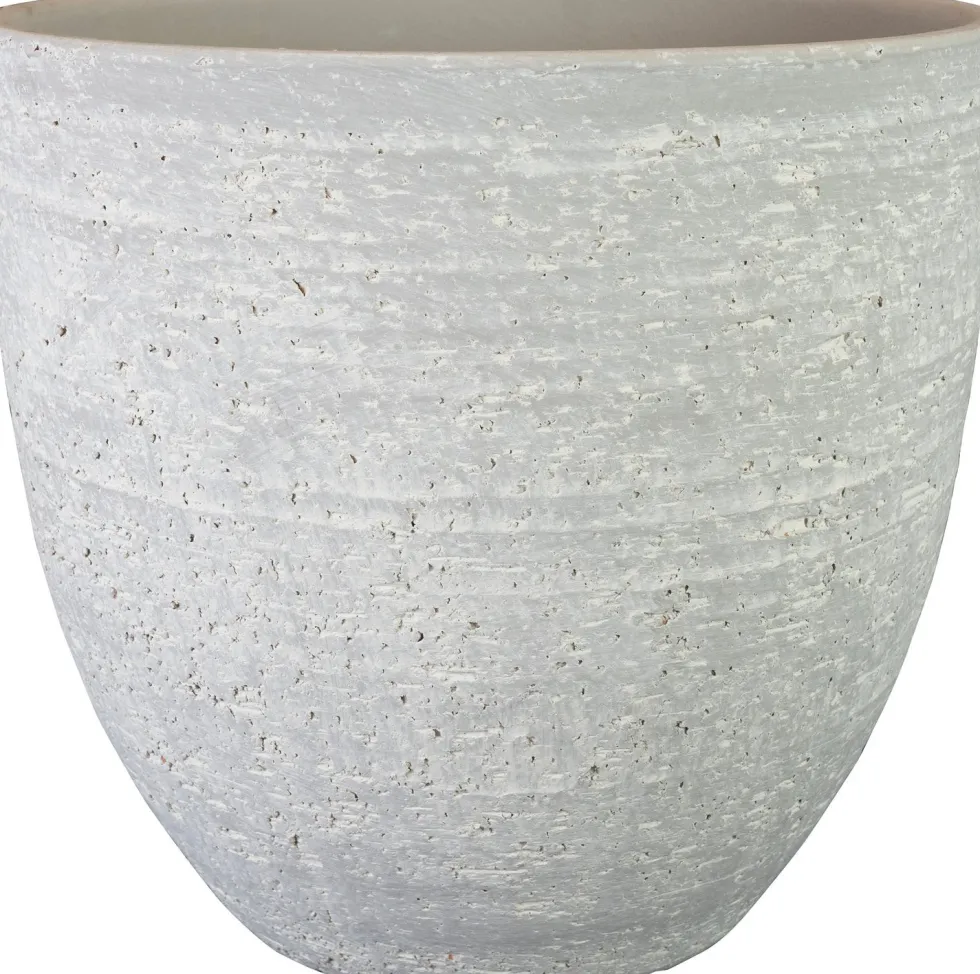 TS bloempot Cas grijs D 39 H 36 cm