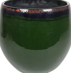 TS bloempot Charlotte groen D 33 H 30 cm