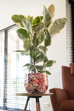 TS bloempot Designed by Lammie penny roze D 28 H 25 cm