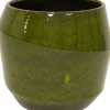 TS bloempot Eddy groen D 43 H 39 cm