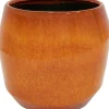 TS bloempot Eddy oranje D 43 H 39 cm