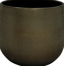 TS bloempot Esra groen D 18 H 16 cm