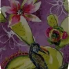 TS bloempot Exotic paars D 15 H 23 cm