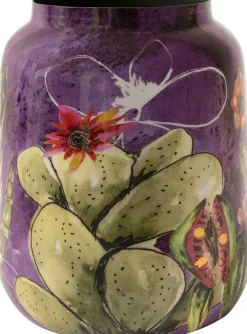 TS bloempot Exotic paars D 21 H 24 cm