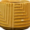 TS bloempot Gio geel D 19 H 15 cm