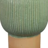 TS bloempot Larisa groen D 17 H 21 cm