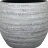 TS bloempot Manuel grijs D 22 H 18 cm