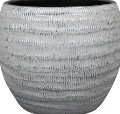 TS bloempot Manuel grijs D 22 H 18 cm