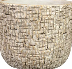 TS bloempot Maxim beige D 20 H 17 cm