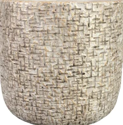 TS bloempot Maxim beige D 24 H 22 cm