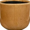 TS bloempot Nine bruin D 17 H 15 cm