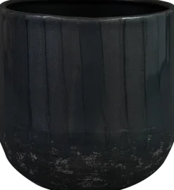 TS bloempot Ninthe grijs D 16 H 16 cm