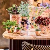 TS bloempot Reya roze D 30 H 42 cm
